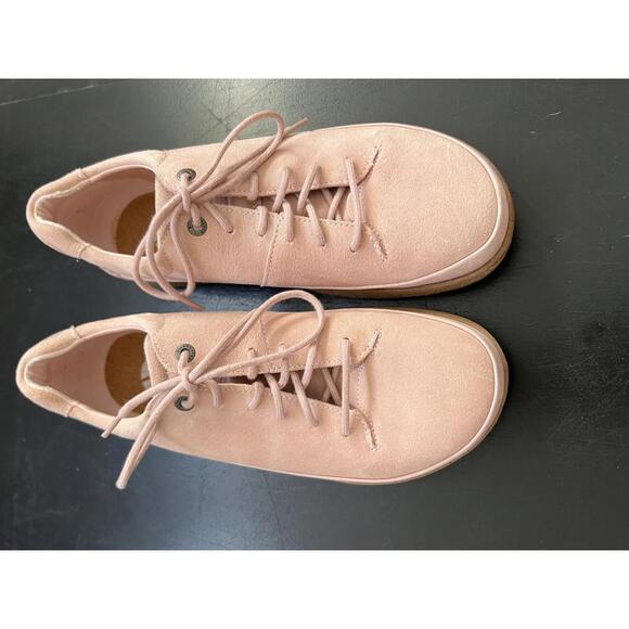 Birkenstock Dusty Pink Honnef Low Suede Leather Shoes- 41E - Picture 2 of 6